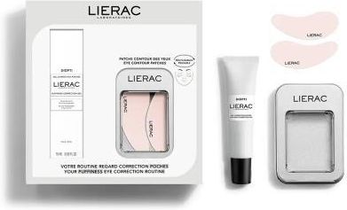 Lierac Diopti Krem korygujący zmarszczki, 15ml + płatki pod oczy, 2 sztuki - zdjęcie 2