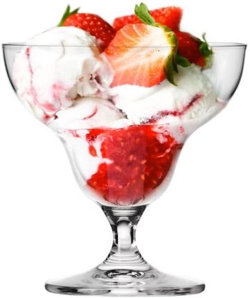 Krosno Pucharki Czarki Na Lody Desery Sałatki Avant-Garde 340ml 6Szt - zdjęcie 3