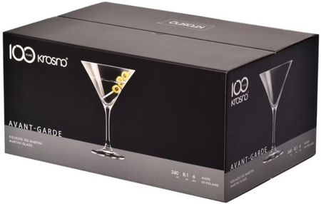 Krosno Kieliszki Do Martini Drinków Avant-Garde 240ml 6Szt. - zdjęcie 3