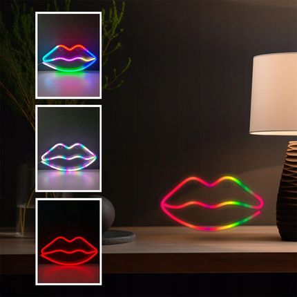 Manta Neon Led Usta (Snl61Rgb) - zdjęcie 5