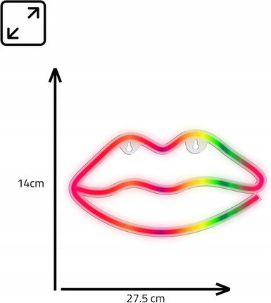 Manta Neon Led Usta (Snl61Rgb) - zdjęcie 6