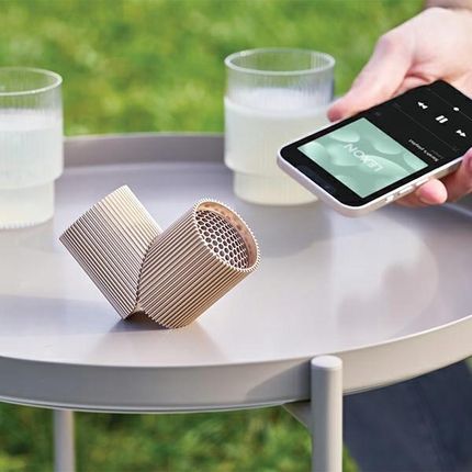 Usams Lexon Ray Speaker Złoty (LA132VG3) - zdjęcie 3
