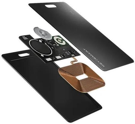 Keysmart Find My Wallet Czarny - zdjęcie 2