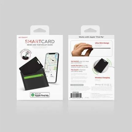 Keysmart Find My Wallet Czarny - zdjęcie 3