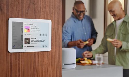 Asystent głosowy AMAZON Echo Hub 8 Biały - zdjęcie 3