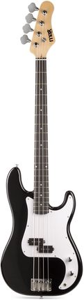 Zestaw: Gitara elektryczna basowa czarna GigKit wzmacniacz akcesoria - zdjęcie 3