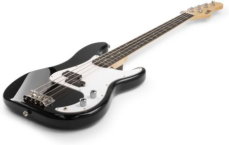 Zestaw: Gitara elektryczna basowa czarna GigKit wzmacniacz akcesoria - zdjęcie 2