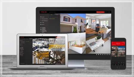 Zestaw monitoringu bezprzewodowego WiFi - 4 kamery 5 Mpx, IR + światło LED, z mikrofonem WIFI-KIT-4CH-5M-II-L - zdjęcie 6