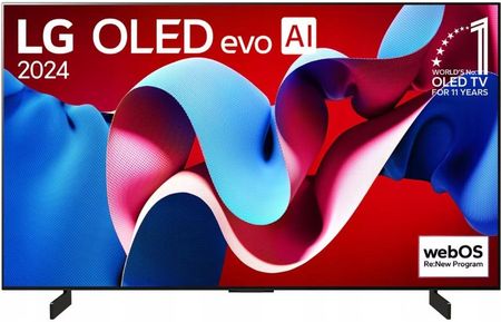Telewizor OLED LG 42C44LA 42 cale 4K UHD - zdjęcie 3