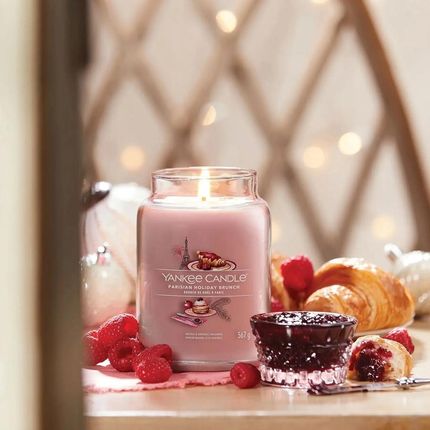 Yankee Candle Signature Parisian Holiday Brunch Świeca Duża 567g - zdjęcie 4