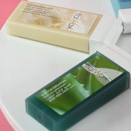 Italwax Zestaw 3x Wosk Do Depilacji W Rolce 100ml + Paski + Lotion + Podgrzewacz - zdjęcie 5