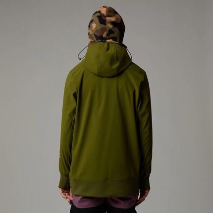 Bluza z kapturem damska The North Face TEKNO PULLOVER zielona NF0A7UUKPIB - zdjęcie 3