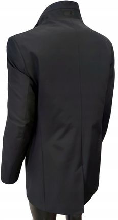 KURTKA MĘSKA JESIENNA ZANARDI K05/22 CZARNA 3XL - zdjęcie 3