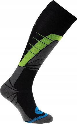 Męskie Skarpety Narciarskie Wysokie Hi-Tec Acaro Ii Wełna Merino - zdjęcie 3