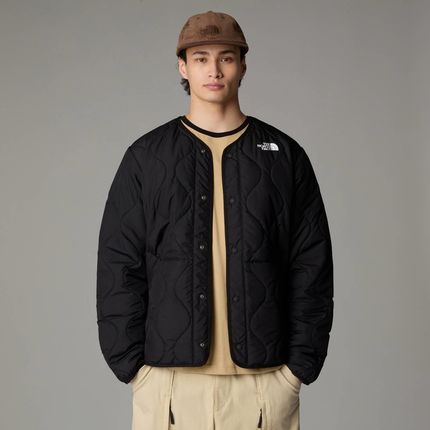 Kurtka męska The North Face AMPATO QUILTED LINER czarna NF0A852AJK3 - zdjęcie 2