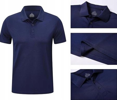 ZENGVEE Zestaw 3 Koszulek Polo Męskie Polówki XXL - zdjęcie 2