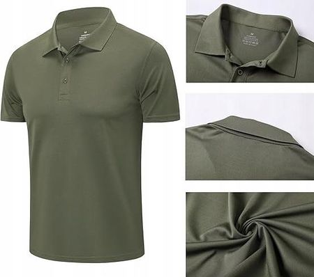 ZENGVEE Zestaw 3 Koszulek Polo Męskie Polówki XXL - zdjęcie 3