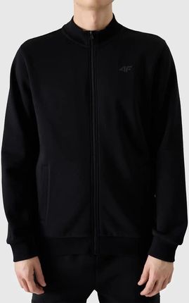 Bluza dresowa ocieplana 4F M1463 na zamek bez kaptura czarna L - zdjęcie 3