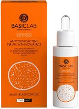 Zdjęcie BASICLAB - Antyoksydacyjne serum wzmacniające, Blask i Elastyczność, 30ml - Jeziorany