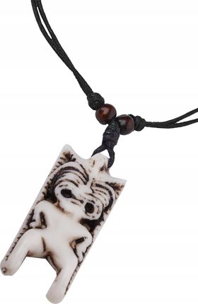 Naszyjnik-amulet Etno naturalne materiały - zdjęcie 2