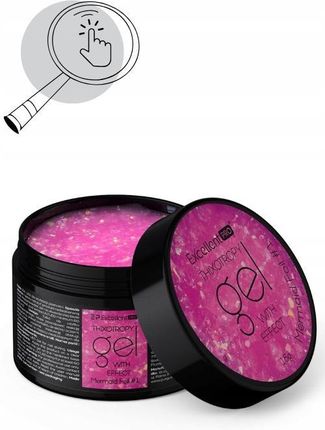 Excellent Pro Żel Z Tiksotropią 15G With Effect Mermaid Foil #1 - zdjęcie 5