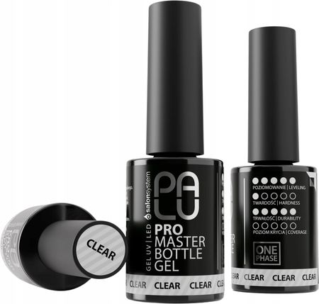 Palu Żel W Butelce Pro Master Bottle Gel Clear 11G - zdjęcie 6