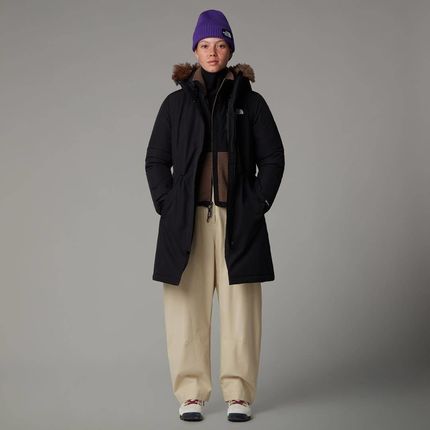 Kurtka z kapturem damska The North Face ZANECK czarna NF0A4M8YKX7 - zdjęcie 3