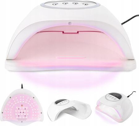 Allepaznokcie Lampa Do Utwardzania Paznokci Uv/Led X20 Max Manicure Różowe Światło 258W - zdjęcie 2