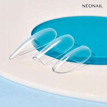 Neonail Tipsy elastyczne Invisible Flexi Tips 02 Clear Square 300 szt. - zdjęcie 2