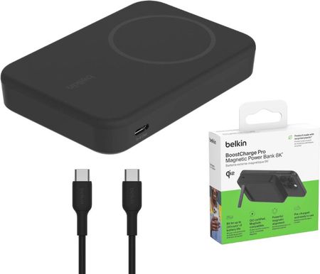 Belkin BoostCharge Pro 15W 8000mAh Czarny - zdjęcie 4