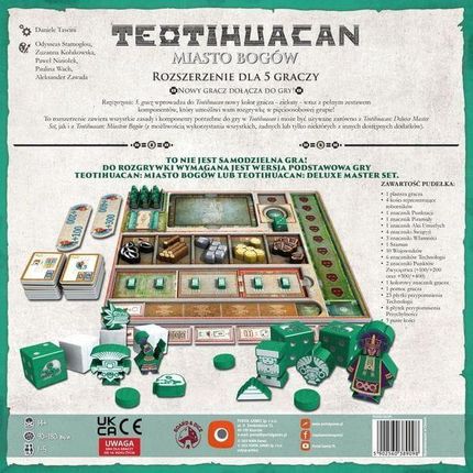 Portal Games Teotihuacan Rozszerzenie 5. Gracz - zdjęcie 5
