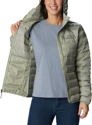 Kurtka puchowa damska Columbia LAKE 22 II zielona 2088363348 - zdjęcie 2