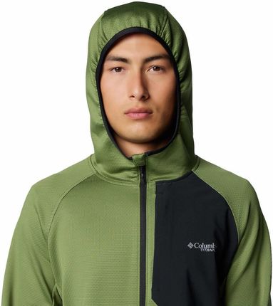 Bluza z kapturem męska Columbia TRIPLE CANYON II zielona 2094973352 - zdjęcie 2