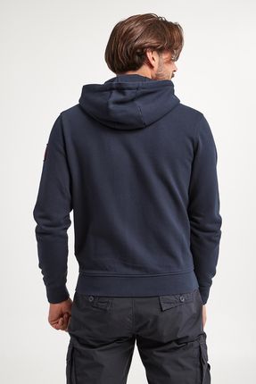 Aeronautica Militare Bluza z kapturem 231FE1783F488 granat - zdjęcie 2