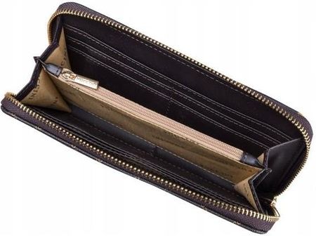 Portfel damski PUCCINI Monogram PLXP0313 2 Brązowy - zdjęcie 3