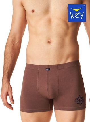 SZORTY KEY MXH-613 B24 (kolor brąz, rozmiar XL) - zdjęcie 2