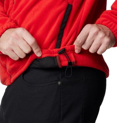 Polar męski Columbia SAGE PEAK czerwony 2095781698 - zdjęcie 3
