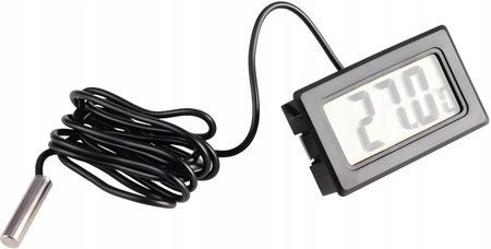 Termometr Elektroniczny Lcd Cyfrowy Z Sondą Tpm-10 Czarny 100 Cm - zdjęcie 3