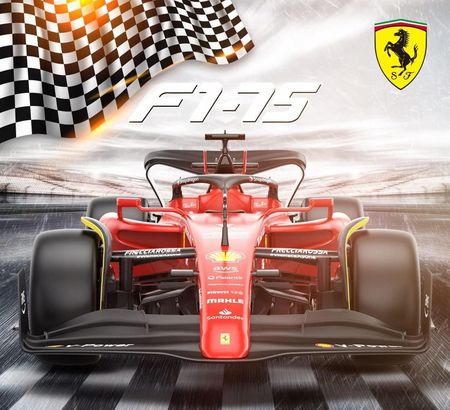 Samochód Zdalnie Sterowany Auto Rc Ferrari F1-75 Bolid Formuła 1 Na Pilota - zdjęcie 5