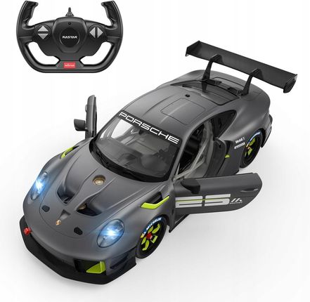 Samochód Zdalnie Sterowany Porsche 911 GT2 Rs Led Auto Rc Rastar Na Pilota - zdjęcie 2