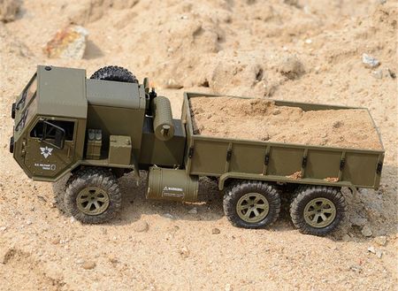 Ciężarówka Transporter Zdalnie Sterowany Pojazd Rc 6x6 wersja 2023 - zdjęcie 2