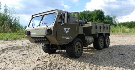 Ciężarówka Transporter Zdalnie Sterowany Pojazd Rc 6x6 wersja 2023 - zdjęcie 3