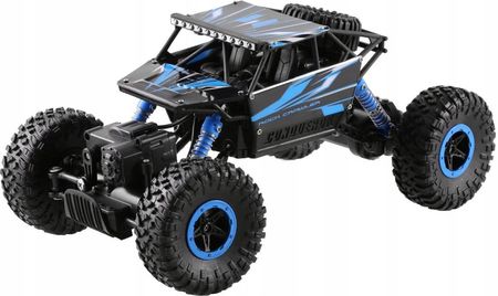 Samochód Auto Crawler 2,4 GHz 4x4 Zdalnie Sterowany Rc 4WD niebieski - zdjęcie 5