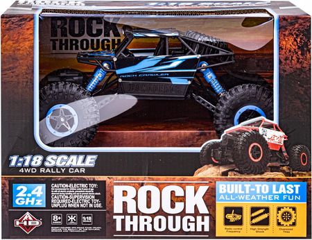 Samochód Auto Crawler 2,4 GHz 4x4 Zdalnie Sterowany Rc 4WD niebieski - zdjęcie 6
