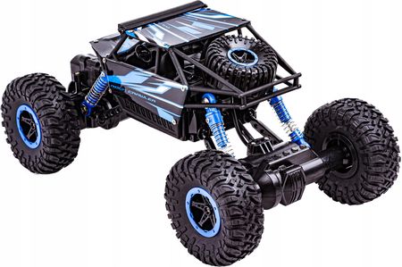 Samochód Auto Crawler 2,4 GHz 4x4 Zdalnie Sterowany Rc 4WD niebieski - zdjęcie 4