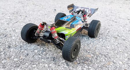 Samochód Zdalnie Sterowany Wltoys Auto Terenowe Rc 4x4 Metal Buggy 60 km/h - zdjęcie 4