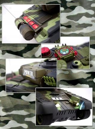 Czołg zdalnie sterowany Rc War Tank 9993 2.4Ghz - zdjęcie 4