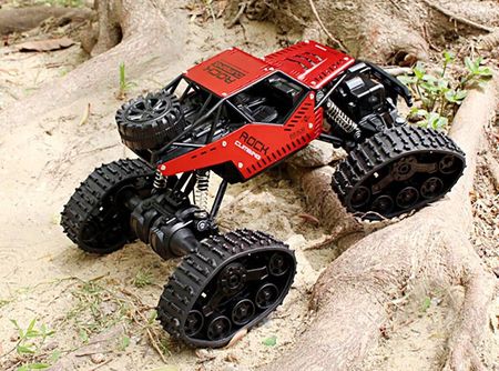 Samochód Zdalnie Sterowany Crawler Rc 4x4 Auto 2w1 - zdjęcie 6