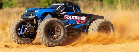 Model rc Traxxas Stampede 4x4 BL-2S 4WD 67154-4 Monster Truck 50km/h - zdjęcie 5