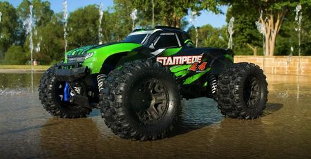 Model rc Traxxas Stampede 4x4 BL-2S 4WD 67154-4 Monster Truck 50km/h - zdjęcie 4